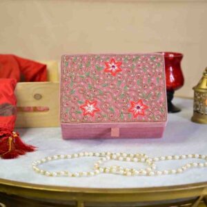 Multi-Purpose Box | Blush Floral Collection | 7" x 5" x 3"
