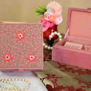 Multi-Purpose Box | Blush Floral Collection | 6" x 6" x 3"
