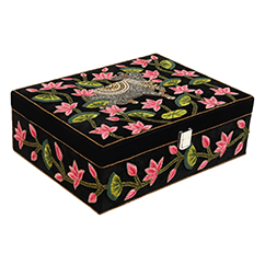 Kalire + Chooda Box | Pichwai Collection | 12" x 9" x 4" - Image 3