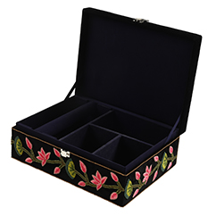 Kalire + Chooda Box | Pichwai Collection | 12" x 9" x 4"