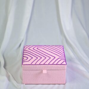 Multi-purpose Box- S | Baby Girl Collection | 6" x 6" x 3"